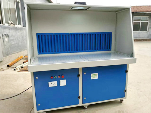 抛光打磨除尘工作台